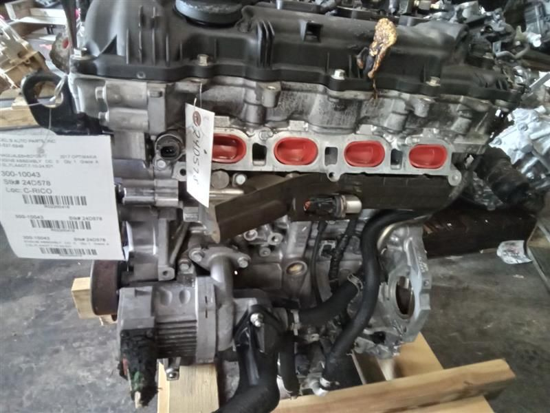 2018 Kia OPTIMA 2.0L, VIN C (8th digit, hybrid), gasoline Used Engine (Price- 3630)