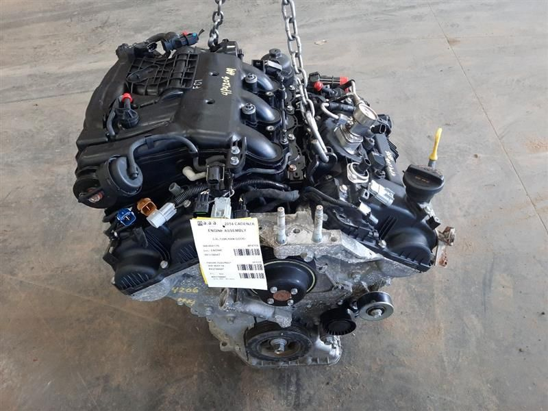 2016 Kia CADENZA (3.3L, VIN 7, 8th digit) Used Engine (Price- 5332)