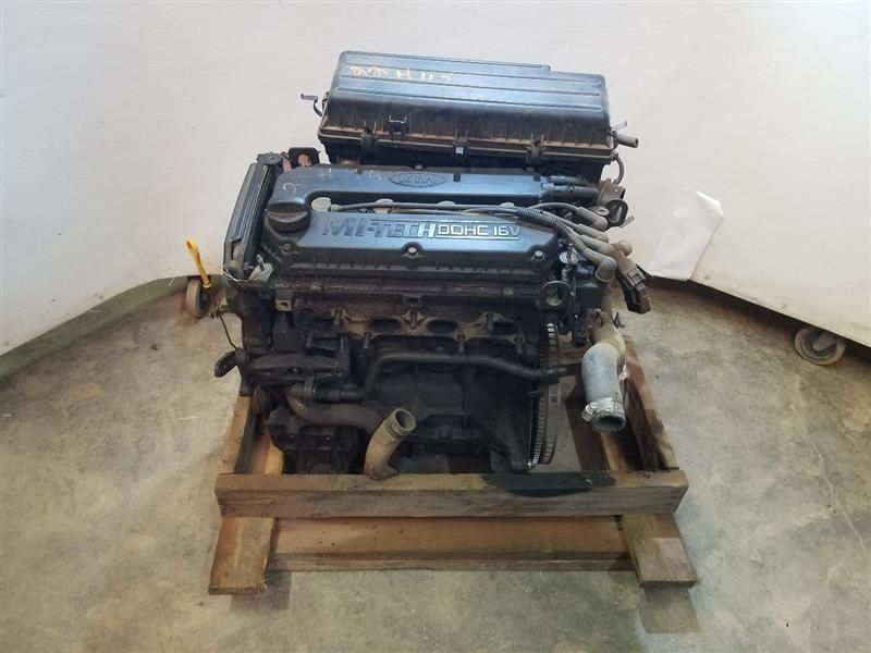 2005 Kia RIO (1.6L, VIN 5, 8th digit, DOHC) Used Engine (Price- 2250)
