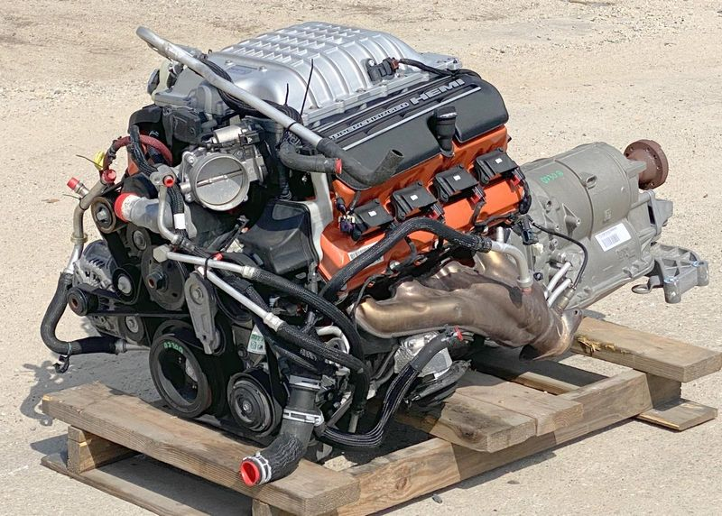 2016 Dodge CHARGER 6.2L (VIN 9, 8th digit) Used Engine (Price- 22806)